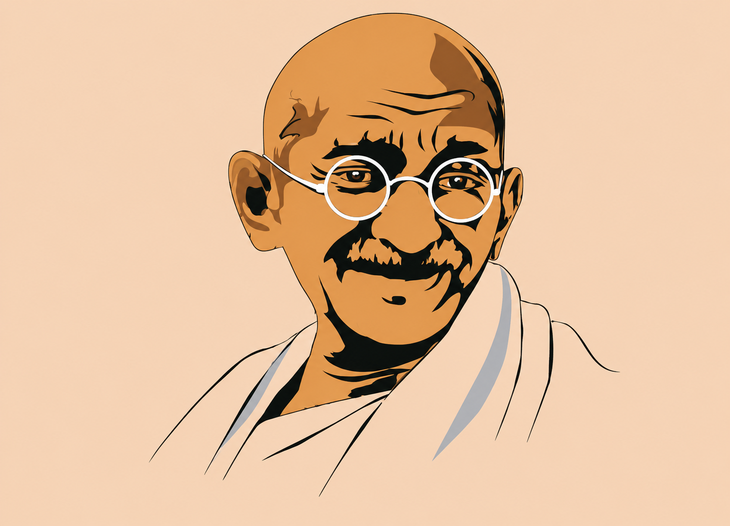 Mohandas K. Gandhi — Bapu