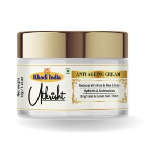 Utkrisht Khadi Anti-Aging Face Cream – Wrinkle Repair, Firming & Youthful Glow Moisturizer - 50g