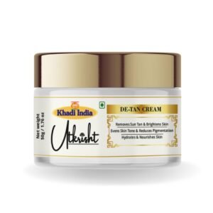 Utkrisht Khadi De Tan Cream – Tan Removal, Brightening & Even Skin Tone Cream for Men & Women - 50g