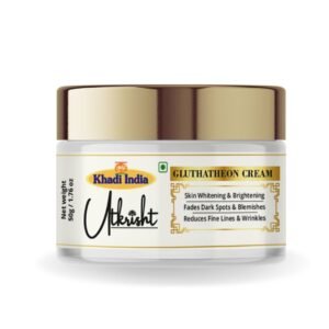 Utkrisht Khadi Glutathione Cream – Skin Brightening, Dark Spot Reduction & Even Tone Moisturizer - 50g