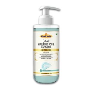 Utkrisht Khadi Hyaluronic Acid & Niacinamide Body Wash – Hydrating, Brightening & Smooth Skin Shower Gel -