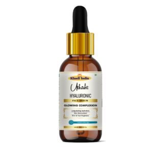 Utkrisht Khadi Hyaluronic Acid Face Serum | Deep Hydration, Plumping & Anti-Aging | Smooth & Radiant Skin - 30ml