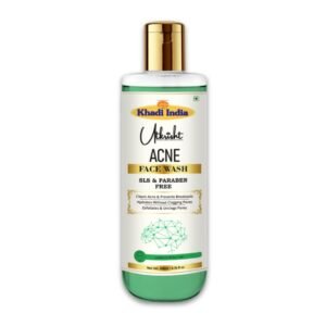 Utkrisht Khadi Acne Face Wash | Oil Control, Pimple Care & Deep Cleansing | Clear Skin Formula - 200ml