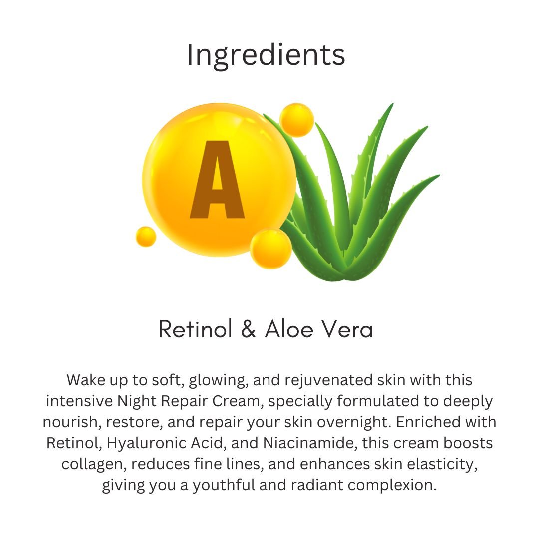 Utkrisht Khadi Night Face Cream – Deep Nourishment, Repair & Overnight Hydrating Moisturizer - 50g - Image 3