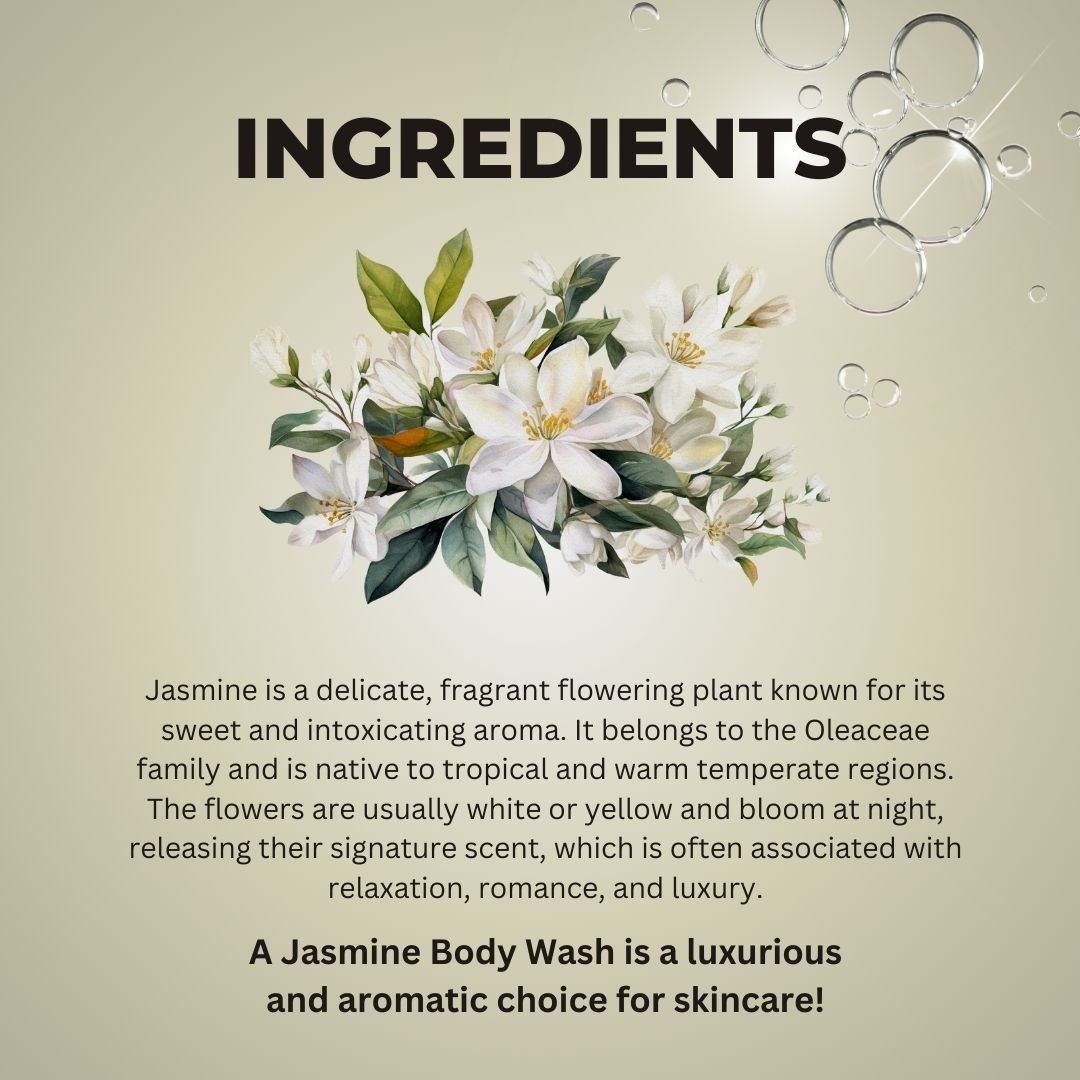 Utkrisht Khadi Jasmine Body Wash – Hydrating, Soothing & Refreshing Floral Shower Gel - 300ml - Image 3