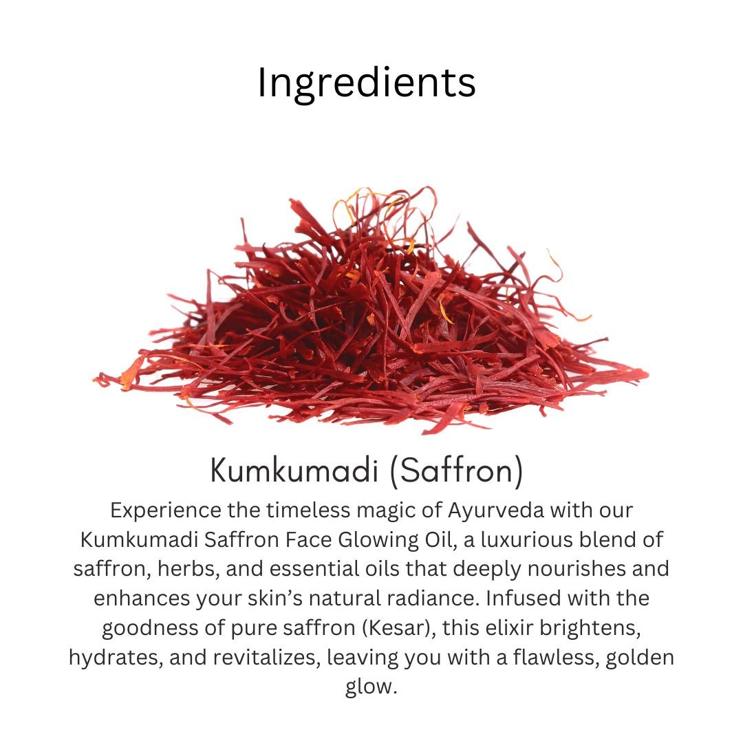 Utkrisht Khadi Kumkumadi Face Serum | Brightening, Anti-Aging & Radiance Boost | Ayurvedic Skin Care - 30ml - Image 3