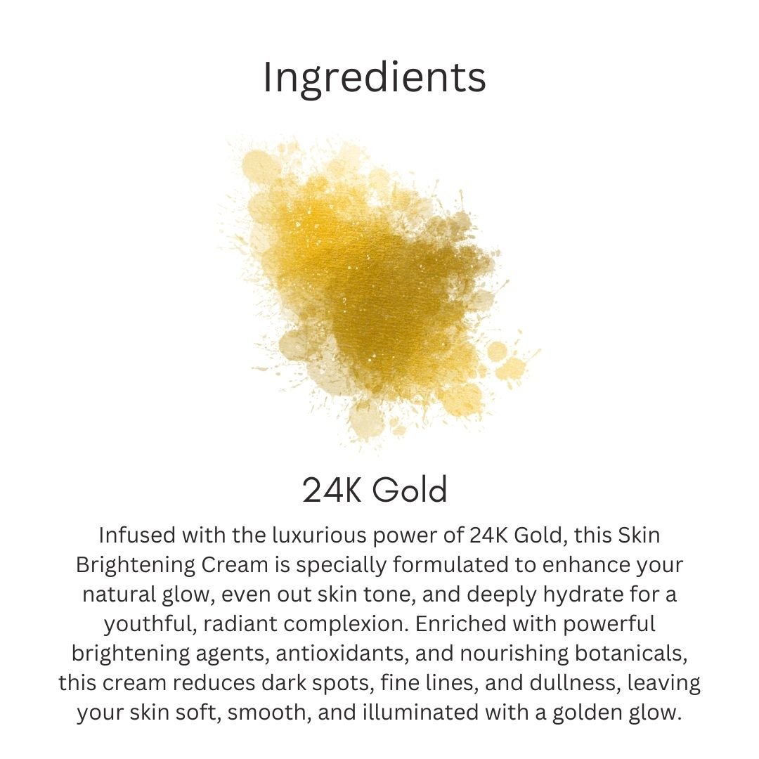 Utkrisht Khadi 24K Gold Face Cream – Anti-Aging, Radiance Boosting & Skin Firming Luxury Moisturizer- - Image 3