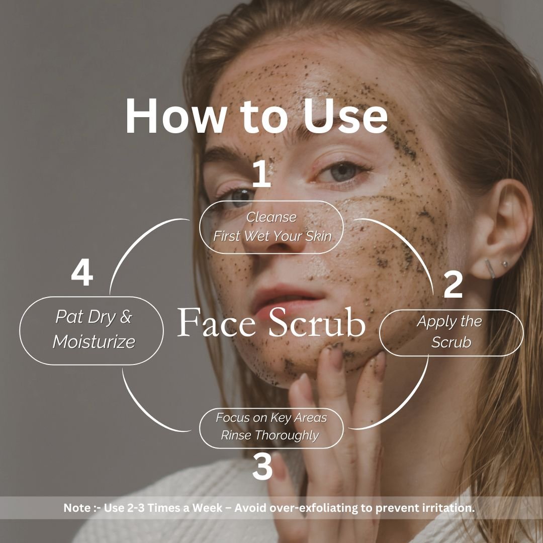 Utkrisht Khadi Walnut Face Scrub | Exfoliating, Brightening & Smooth Skin | Natural Skin Care-100g - Image 5