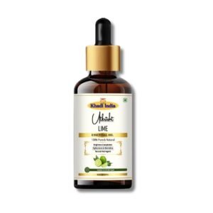 Utkrisht Khadi Pure Lime Essential Oil for Skin, Hair & Aromatherapy - 15ml