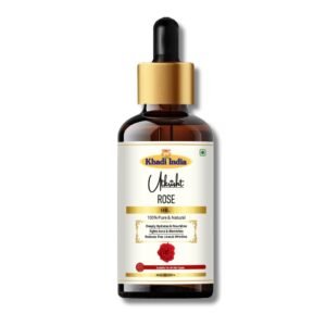 Utkrisht Khadi Rose Essential Oil – 15ml | Pure & Aromatic Skincare Oil