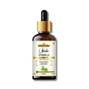 Utkrisht Khadi Pure Citronella Essential Oil for Skin, Hair & Aromatherapy - 15ml