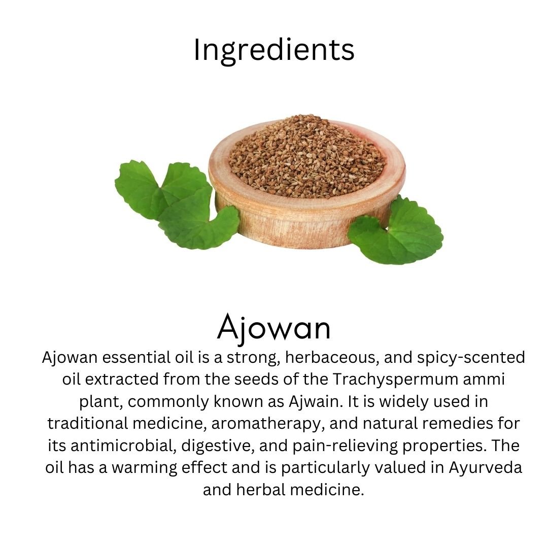 Utkrisht Khadi Ajwain Essential Oil 15ml for Skin, Hair & Aromatherapy - 15ml - Image 3