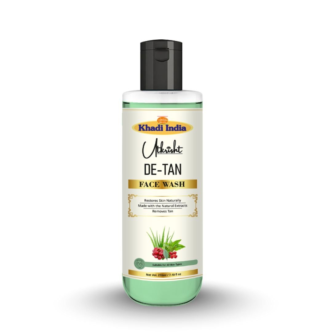 Utkrihst Khadi De-Tan Face Wash 210ml – Brightening & Deep Cleansing