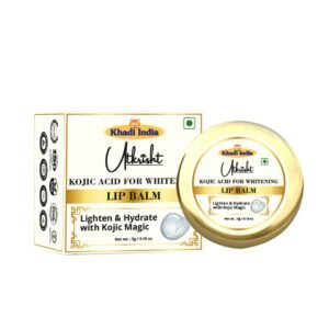 Utkrisht Khadi Kojic Acid Lip Balm for Even Tone, Soft & Nourished Lips-5gm
