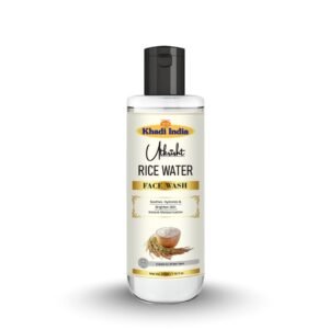 Utkrihst Khadi Rice Water Face Wash 210ml – Brightening & Gentle Cleanser