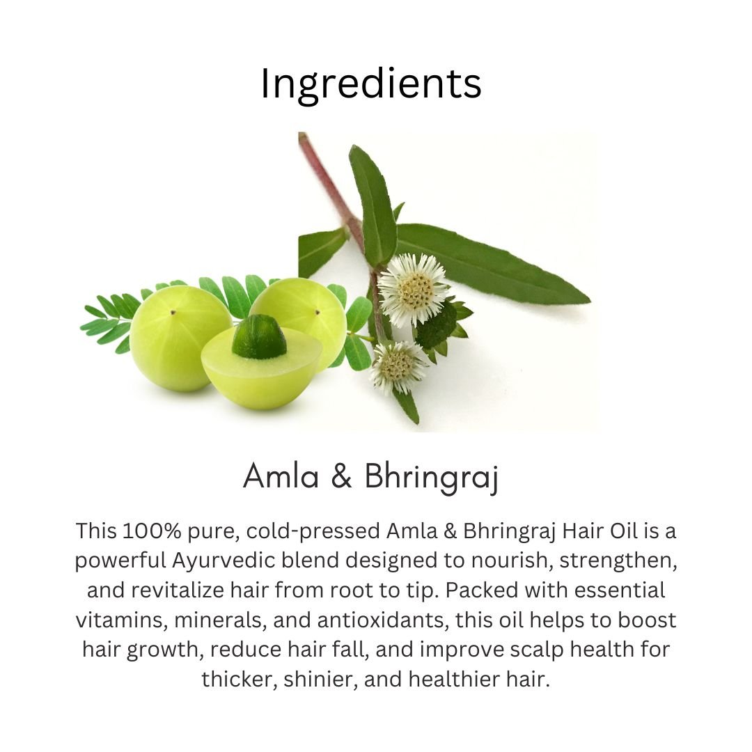 Utkrihst Khadi Amla Bhringraj Hair Oil 210ml – Nourishing & Strengthening Hair Oil - Image 4