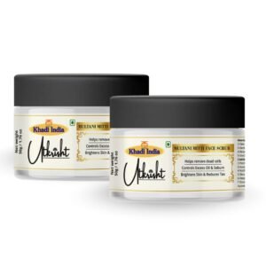 Utkrihst Khadi Multani Mitti Face Wash 50gm – Deep Cleansing & Brightening - Pack Of 2